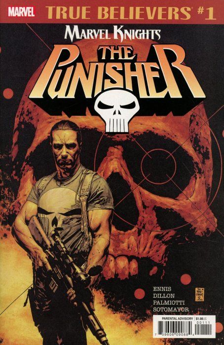 True Believers: Marvel Knights Punisher By Ennis & Dillon #1 Comic
