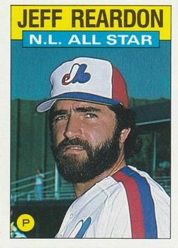1986 Topps Ron Guidry ALL STAR Baseball Card #721