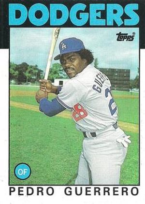 Pedro Guerrero 1986 Topps #145