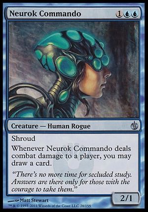 Neurok Commando (Mirrodin Besieged)