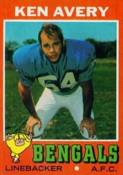 Ken Avery 1971 Topps #22 Sports Card
