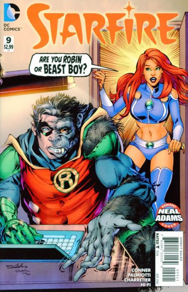 Starfire #9 (Neal Adams Variant Cover)