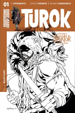 Turok #1 (Cover E 10 Copy Lopresti B&w I)