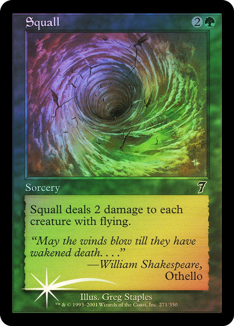 Squall (7th Edition - Foil) Trading Card