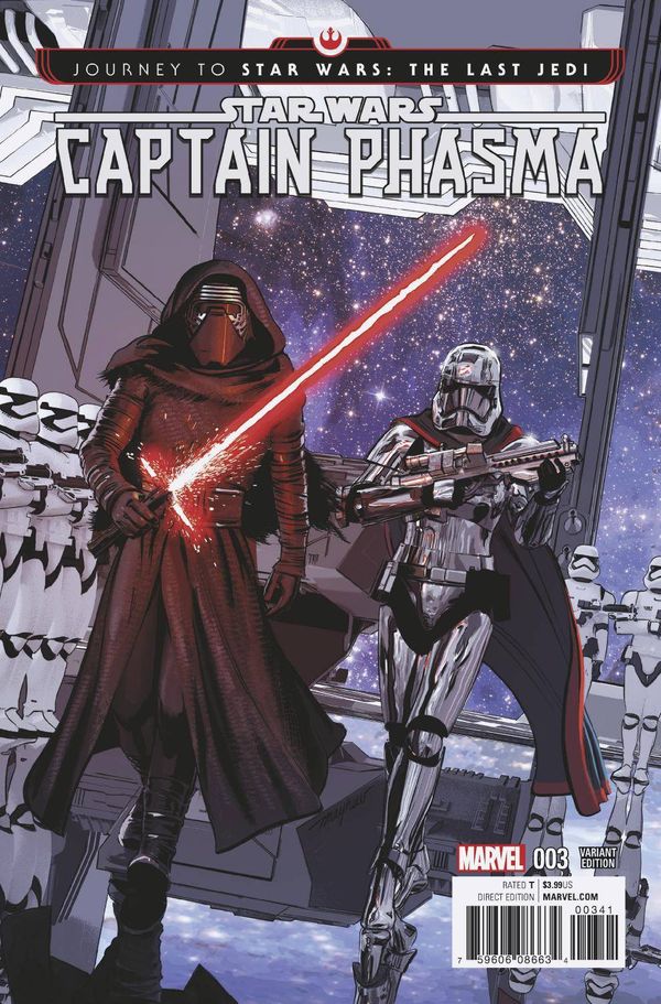Journey to Star Wars: The Last Jedi - Captain Phasma #3 (Mayhew Variant)