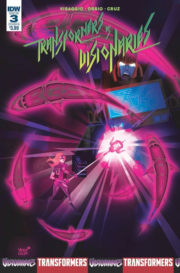 Transformers Vs Visionaries #3 (Cover B Veregge)
