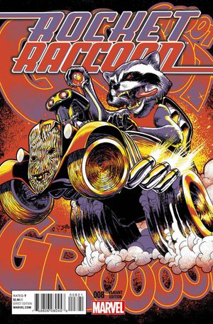 Rocket Raccoon #8 (Ponsor Variant)