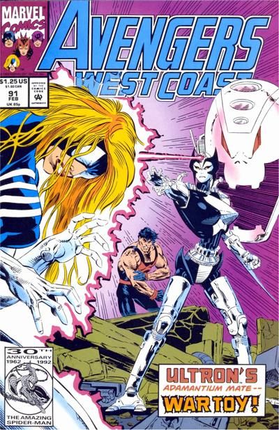 Avengers West Coast #91 Comic