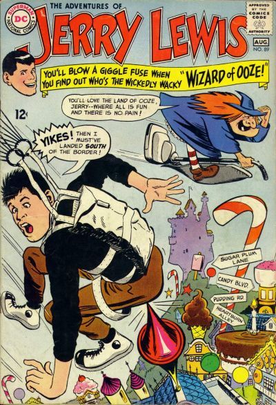 Adventures of Jerry Lewis #89 Comic