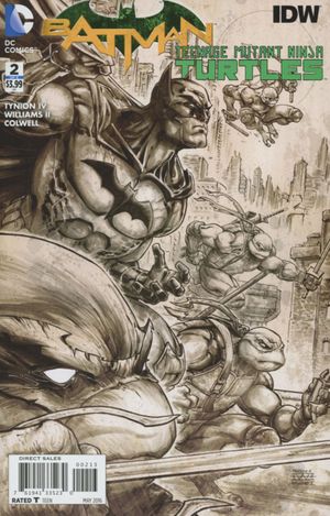 Batman/Teenage Mutant Ninja Turtles #2 (3rd Printing)