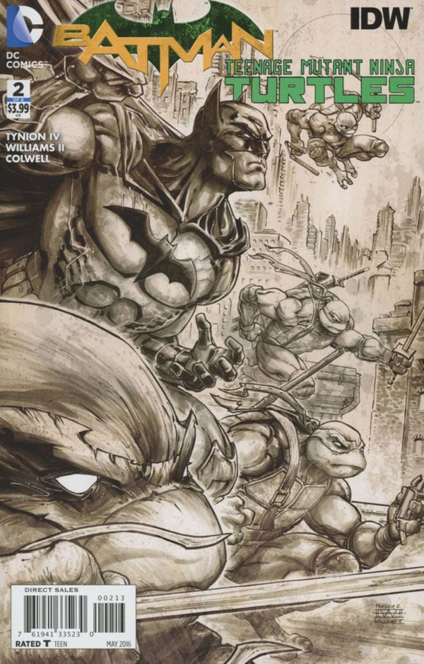Batman/Teenage Mutant Ninja Turtles #2 (3rd Printing)