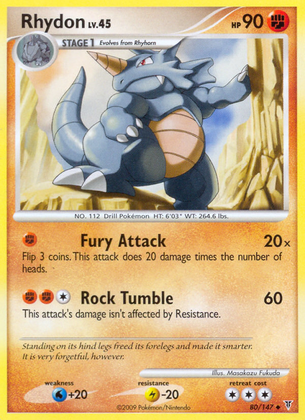 Rhydon (80/147) - Supreme Victors Pokémon Card