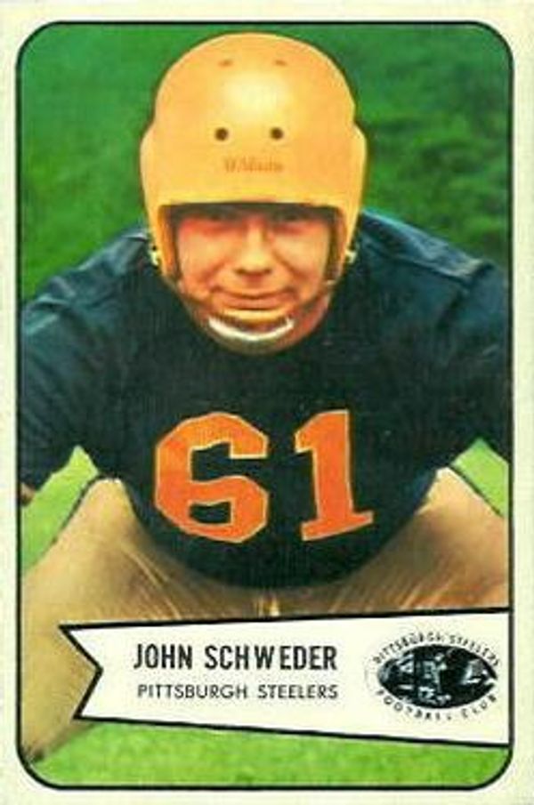 John Schweder 1954 Bowman #25