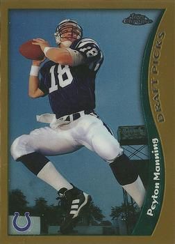 Peyton Manning 1998 Topps Chrome #165 Sports Card