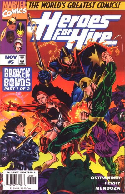 Heroes for Hire #5 Comic