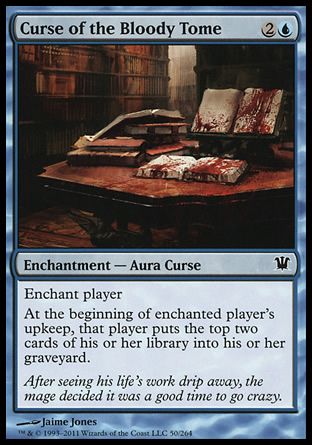 Curse of the Bloody Tome (Innistrad) Trading Card