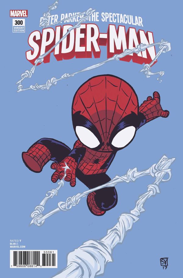Peter Parker: The Spectacular Spider-man #300 (Young Variant Leg)