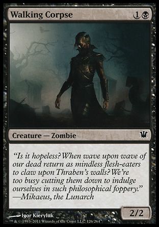 Walking Corpse (Innistrad) Trading Card