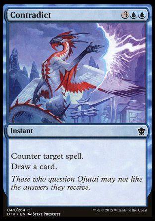 Contradict (Dragons of Tarkir) Trading Card