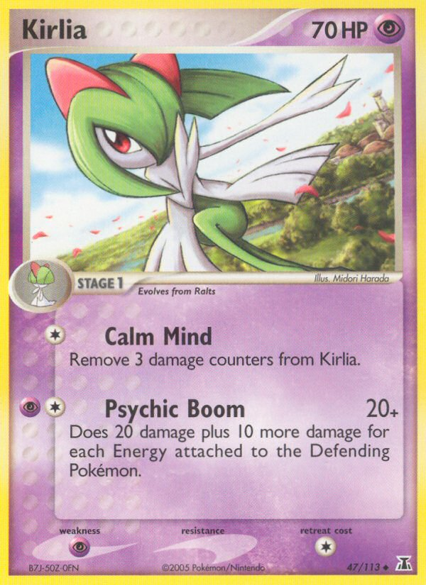 Kirlia (47/113) - Delta Species Pokémon Card