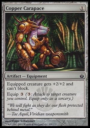 Copper Carapace (Mirrodin Besieged)