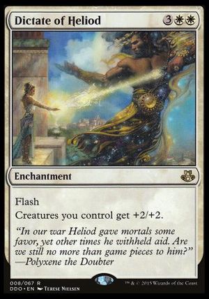 Dictate of Heliod (Elspeth vs. Kiora)