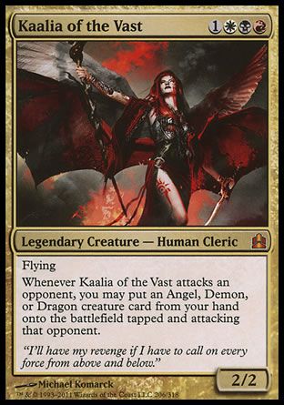 Kaalia of the Vast (MTG Commander) Trading Card