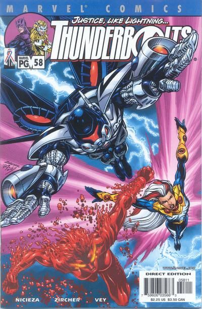 Thunderbolts #58 Comic