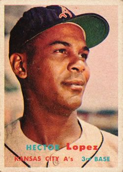 Hector Lopez 1957 Topps #6 Sports Card