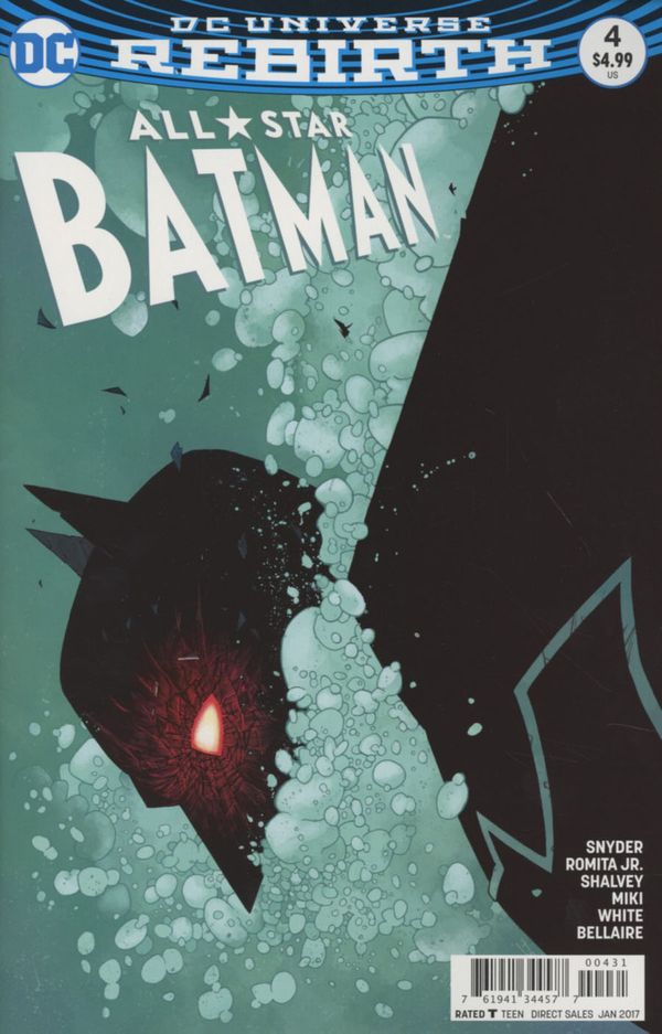 All Star Batman #4 (Shalvey Variant Cover)