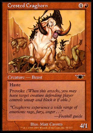 Crested Craghorn (Legions) Trading Card