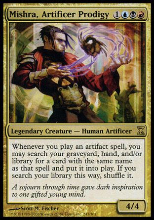 Mishra, Artificer Prodigy (Time Spiral) Trading Card