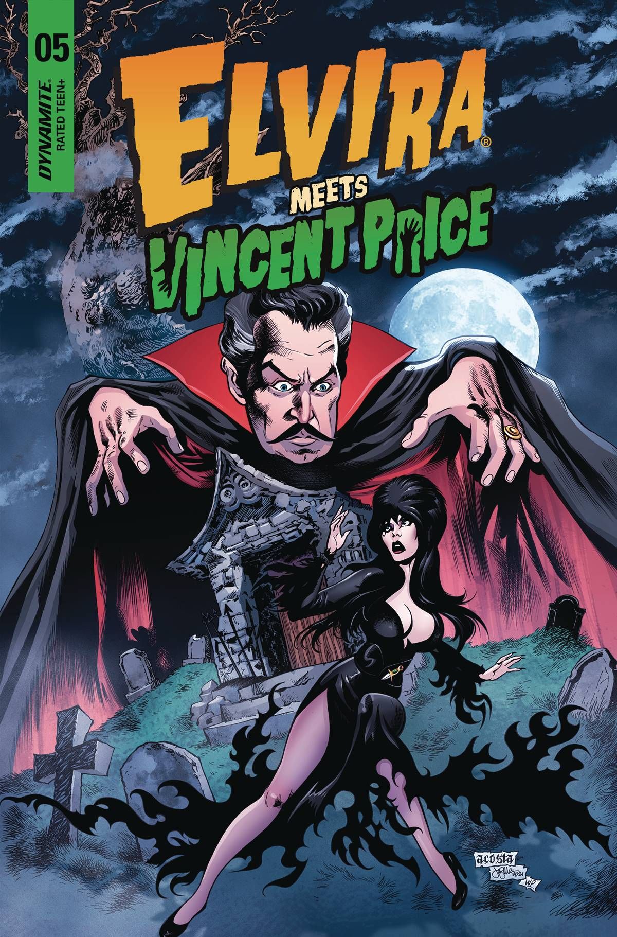 Elvira Meets Vincent Price #5 Comic