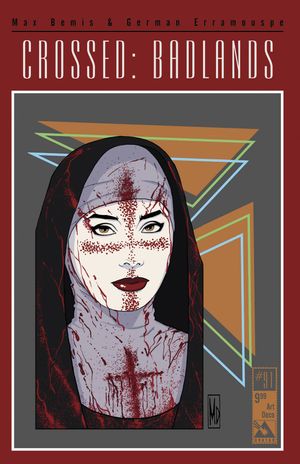 Crossed Badlands #91 (Art Deco Cover)