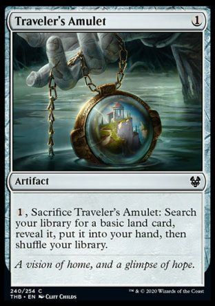 Traveler's Amulet (Theros Beyond Death) Trading Card