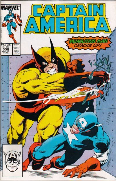 Captain America #330 Comic