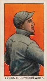 Cy Young 1909 Croft's Cocoa E92 Sports Card