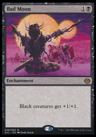 Bad Moon (Duel Decks : Anthology) Trading Card