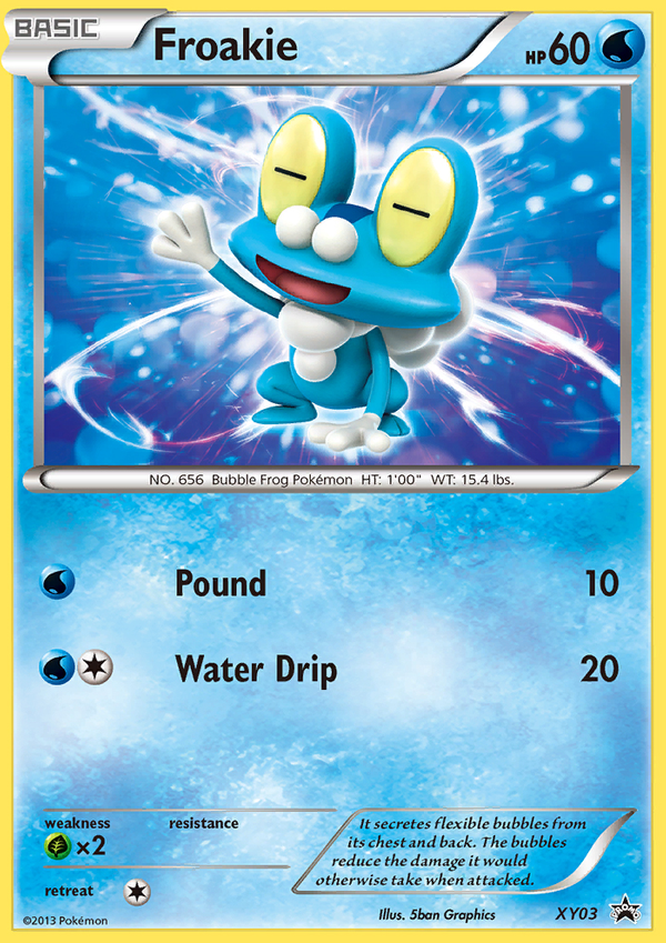 Froakie (XY03) - XY Black Star Promos