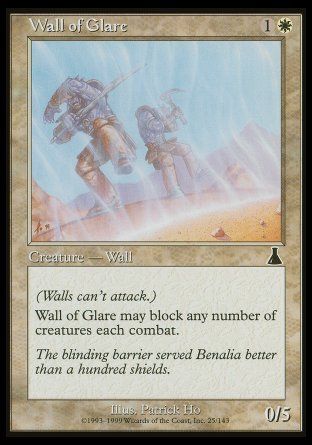 Wall of Glare (Urza's Destiny) Trading Card