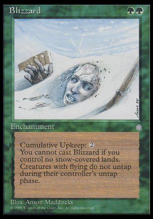 Blizzard (Ice Age) Trading Card