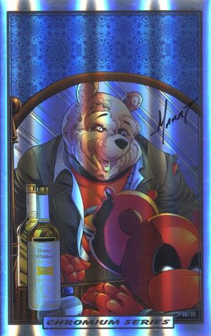 Do You Pooh #1 Iron Man 128 Chromium Edition comic cover
