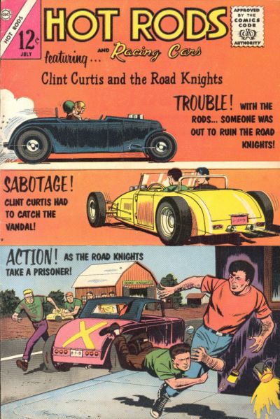Hot Rods and Racing Cars #64 Comic