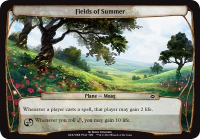 Fields of Summer (Planechase Anthology) Trading Card