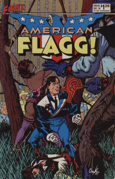 American Flagg #18 Comic