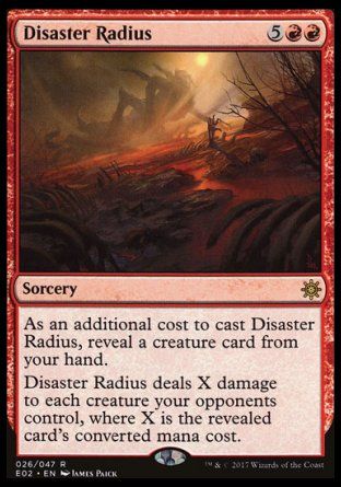 Disaster Radius (Explorers of Ixalan) Trading Card