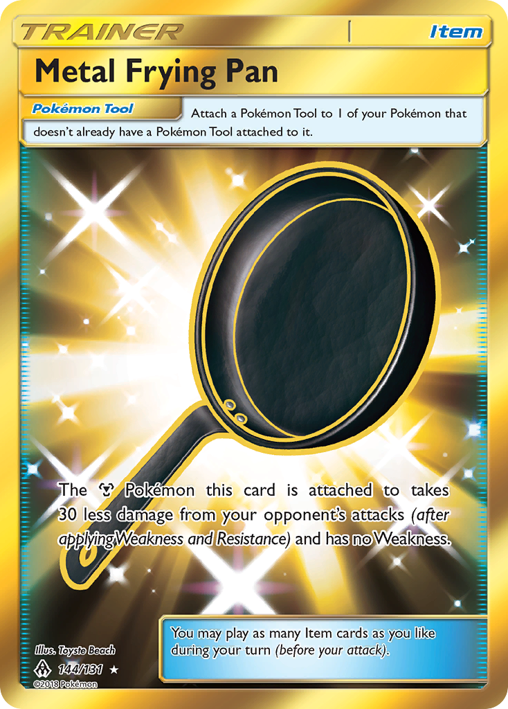 Metal Frying Pan (Trainer: Pokémon Tool) (144/131) - Forbidden Light Pokémon Card