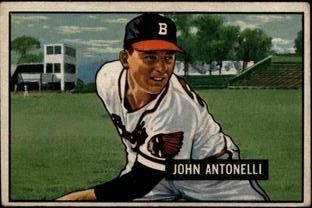 John Antonelli 1951 Bowman #243 Sports Card