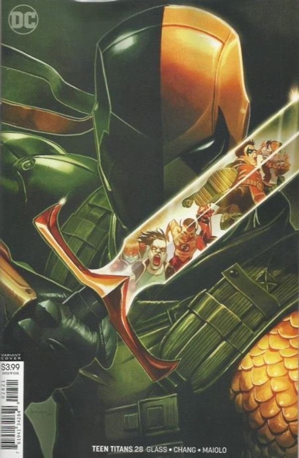 Teen Titans #28 (Variant Cover Terminus Agenda)