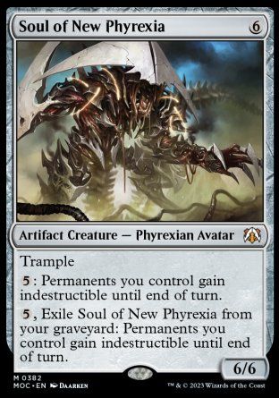 Soul of New Phyrexia (March of the Machine Commander Decks) Trading Card